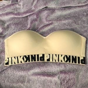 Strapless PINK bra